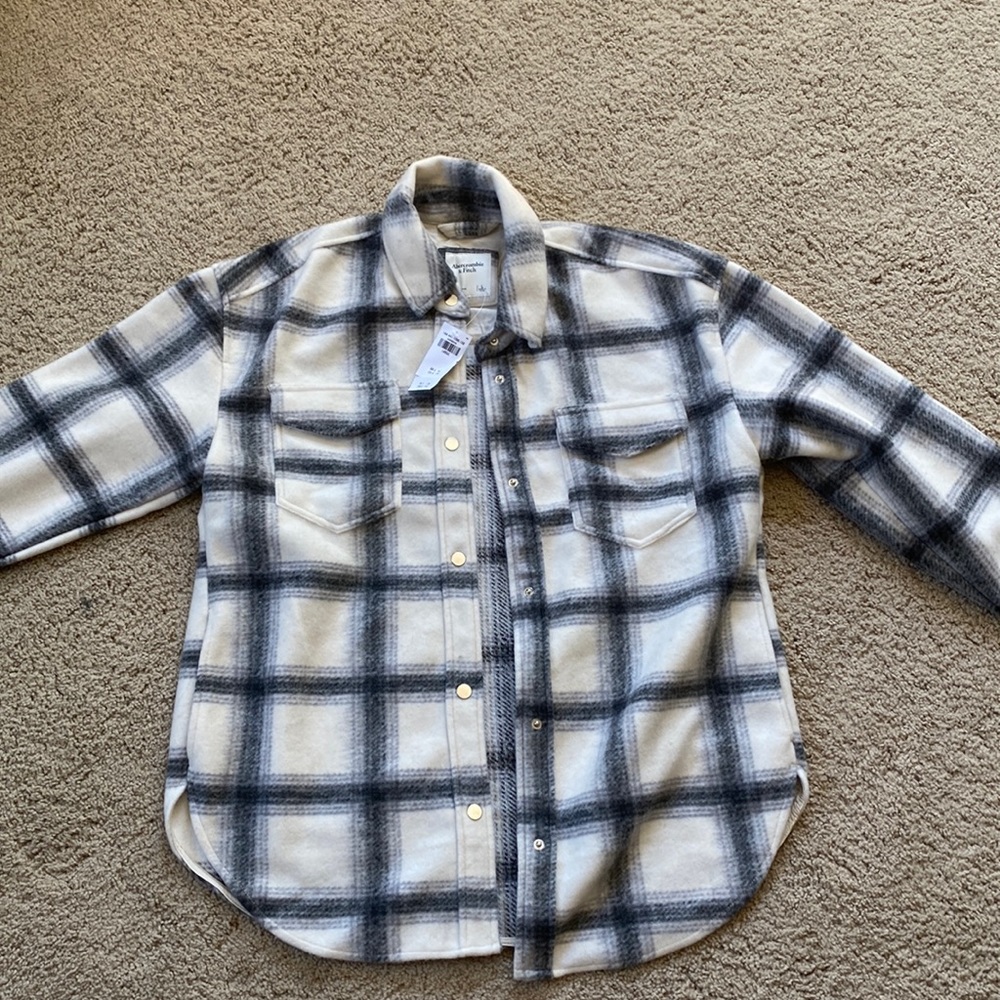 NEW Abercrombie and Fitch Shacket